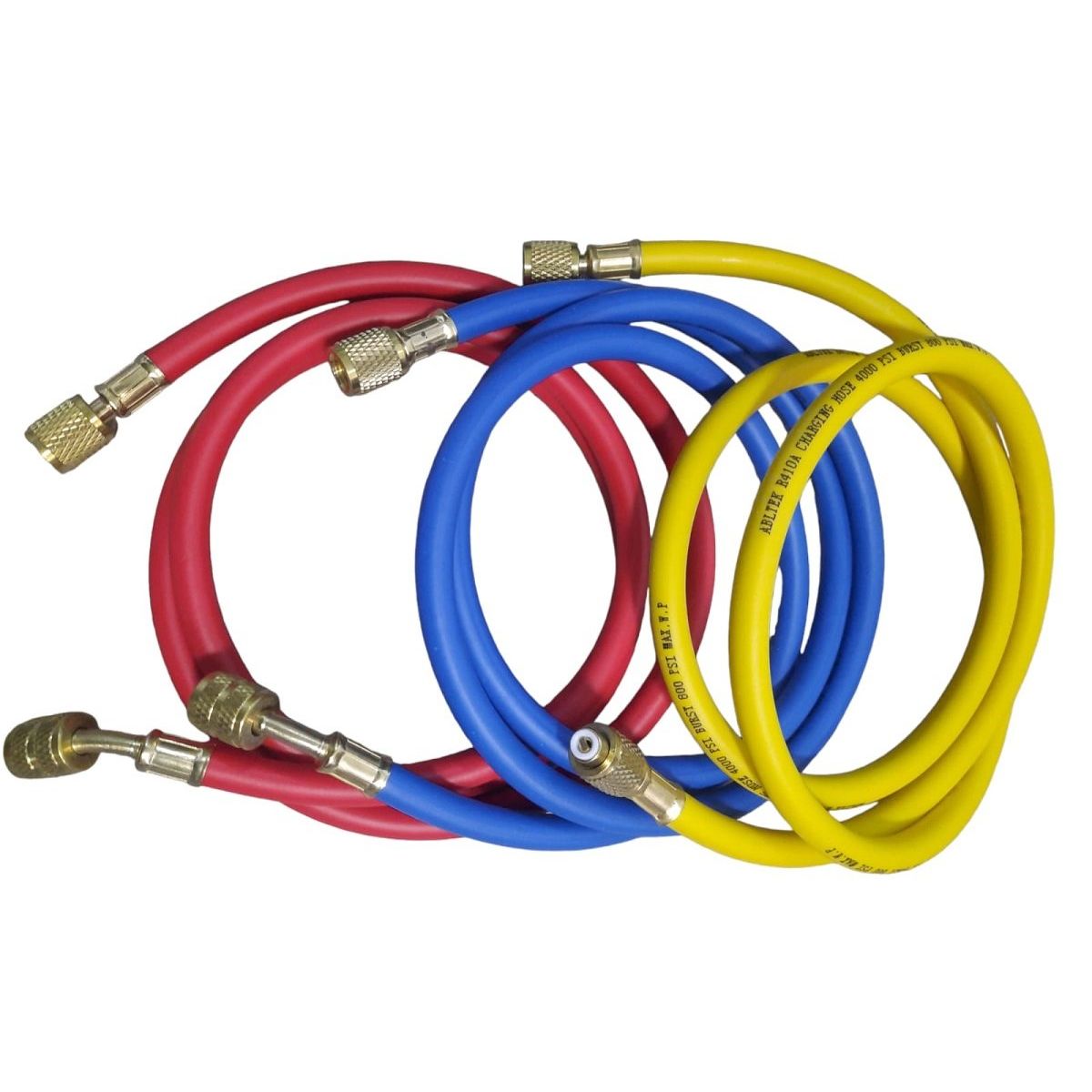 GENERICO - Mangueras Para Manometro manifold Pack De 3 Pcs