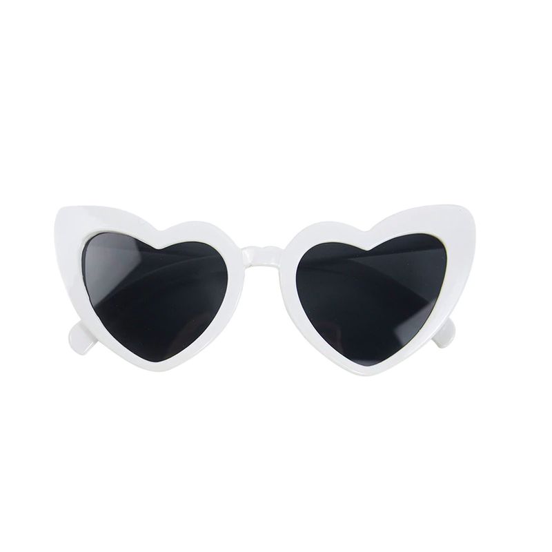 GENERICO - Lentes novia corazon blanco despedida de soltera