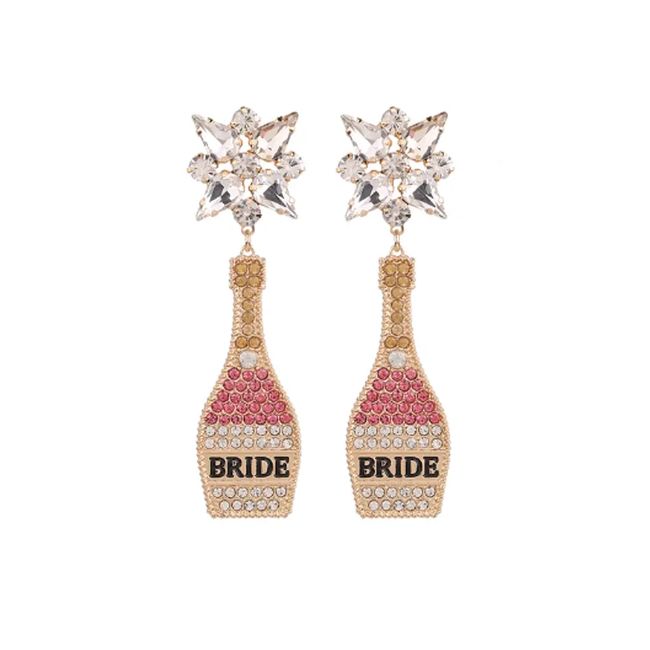 GENERICO - Aros Bride Champaña 2 - novia despedida de soltera