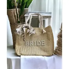 GENERICO - Bolso Bride playa pañuelo - novia matrimonio