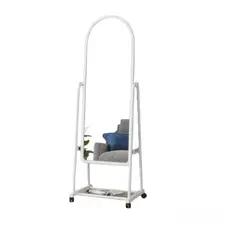 GENERICO - Espejo De Cuerpo Entero 2 En 1 Movil Tamaño 160m X 45cm Blanco