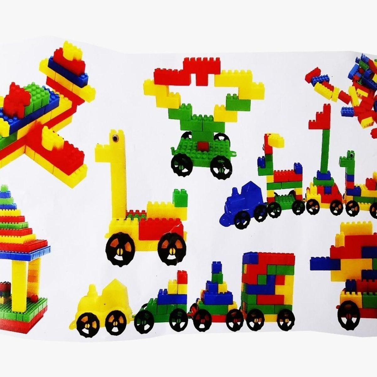 GENERICO - Juguete Didáctico Bloques Educativo Autos 5048