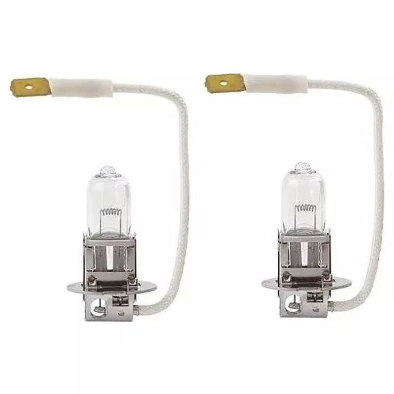GENERICO - Ampolleta Halogena H3 12v 100w Normal Par 2 Unidades