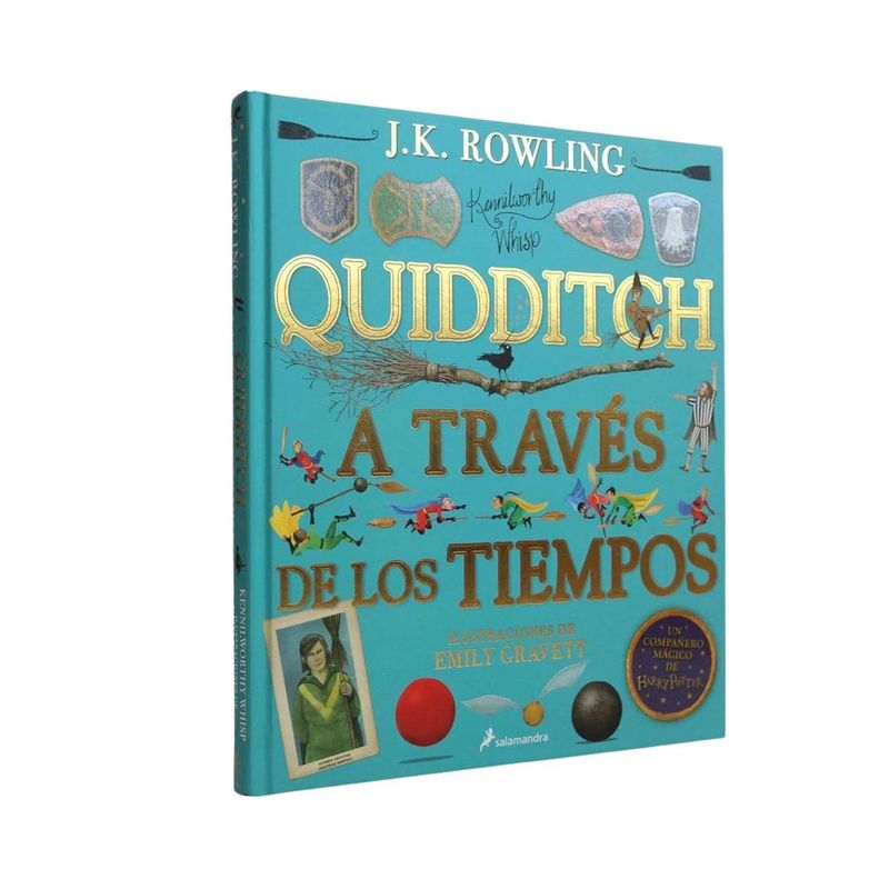 GENERICO - LIBRO QUIDDITCH A TRAVÉS DE LOS TIEMPOS ILUSTRADO