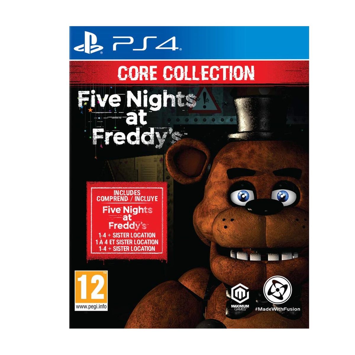 MAXIMUM GAMES - Five Nights at Freddy's: Core Collection Euro - Playstation 4