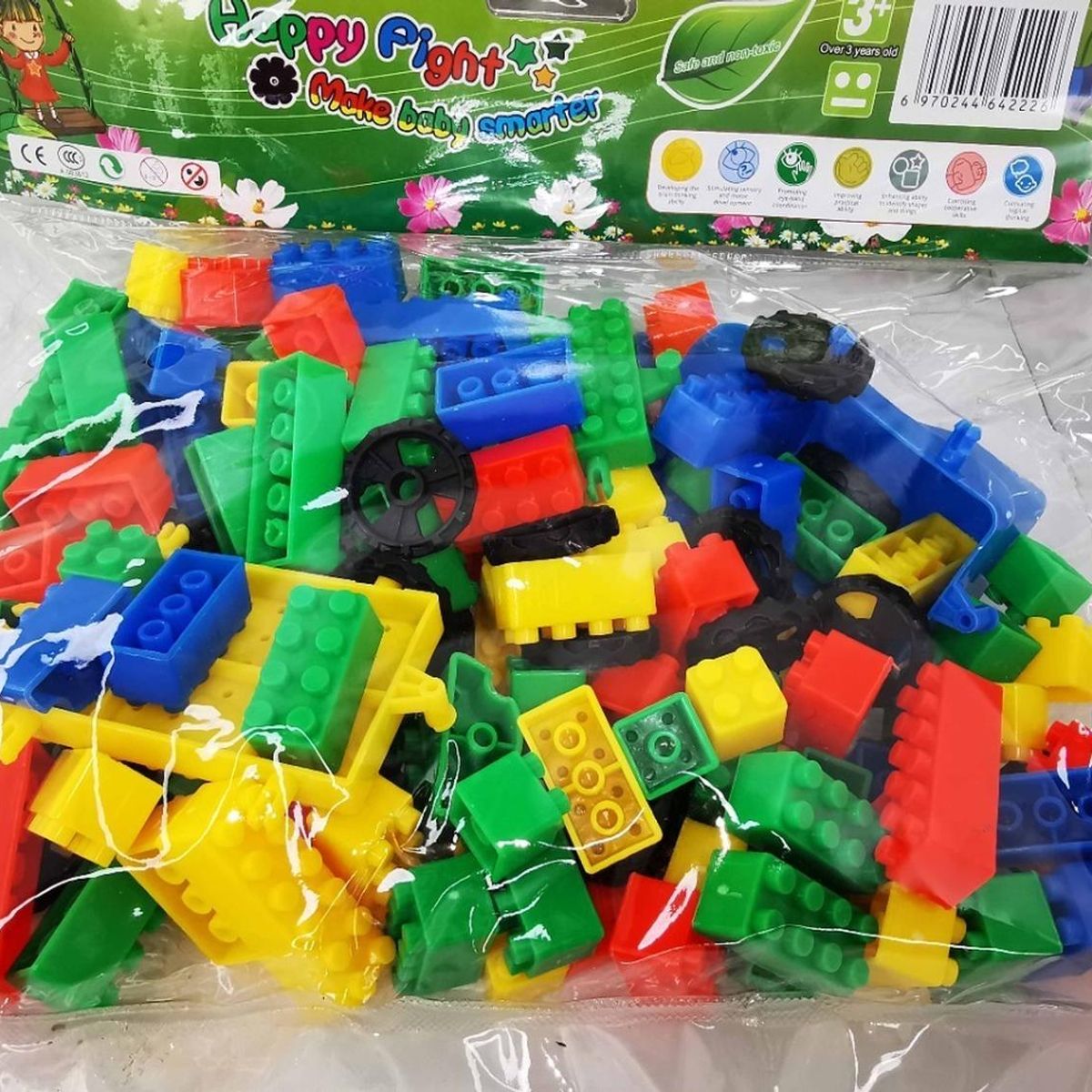 GENERICO - Juguete Didáctico Bloques Educativo Autos 5048