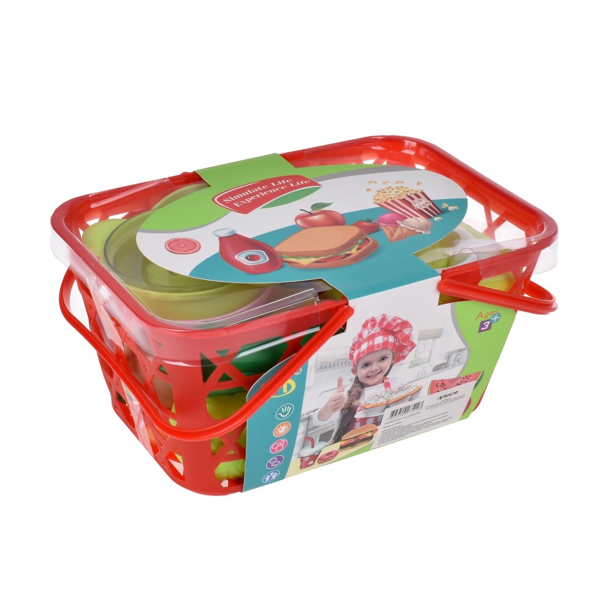 ANSALDO - Canasto Picnic Con Accesorios