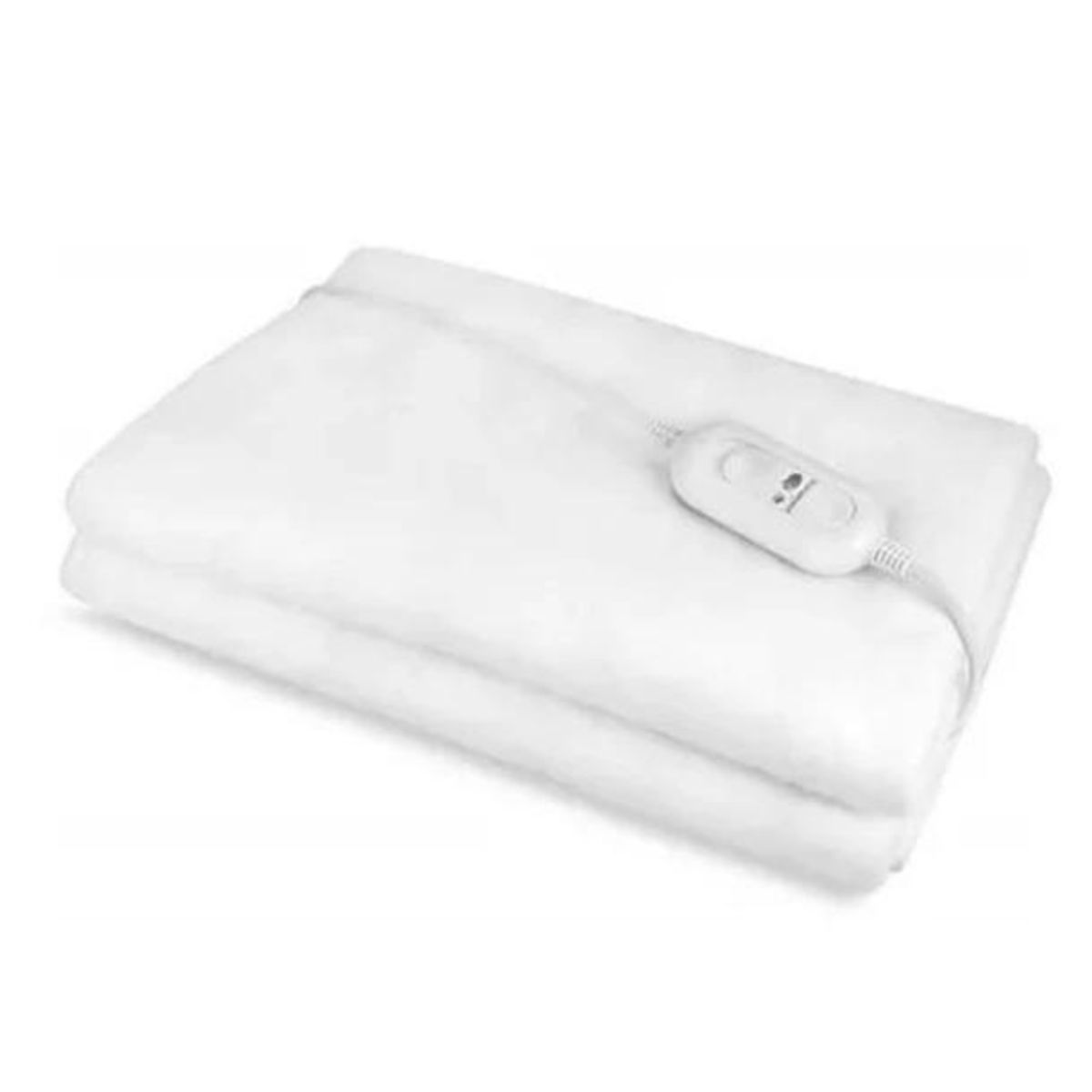 GENERICO - Calienta Camas Eléctrico 140 X 160 Cm 3 Niveles Blanco 2 Plaza 220V