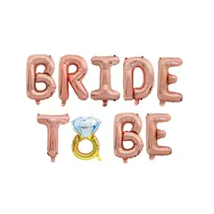 GENERICO - Globo Bride to be anillo compromiso - despedida de soltera