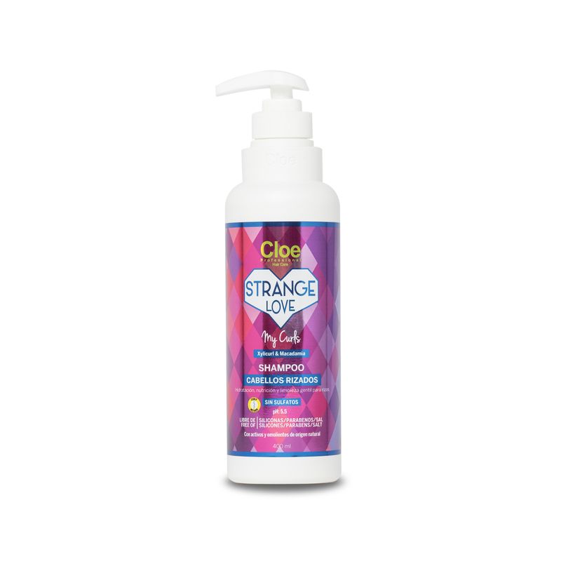 CLOE - Shampoo Para Cabellos Rizados Strange Love 400 Ml Cloe