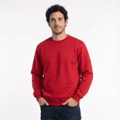 T-WORLD - Polerón Unisex Algodón Afranelado Básico Antipilling
