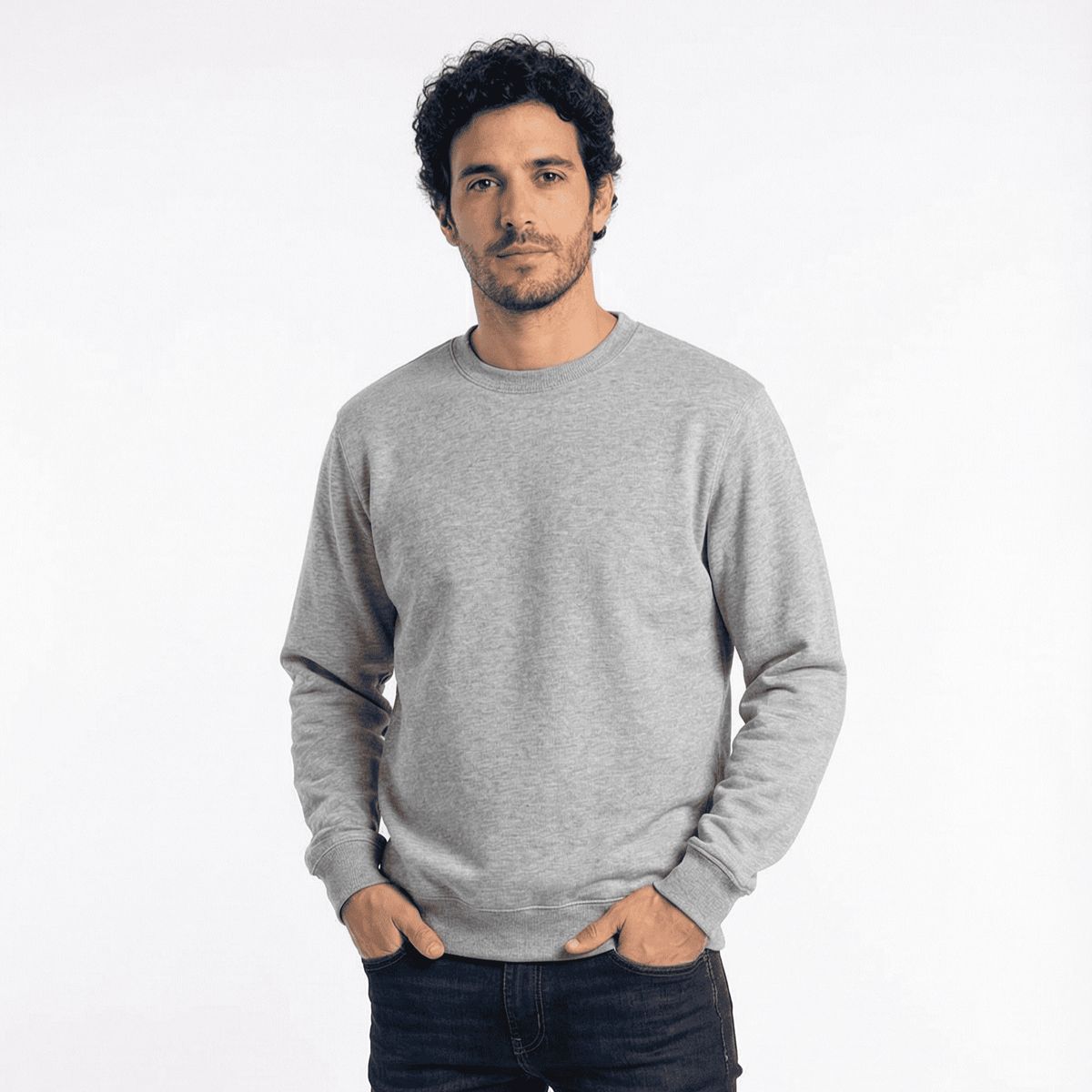 T-WORLD - Polerón Unisex Algodón Afranelado Básico Antipilling