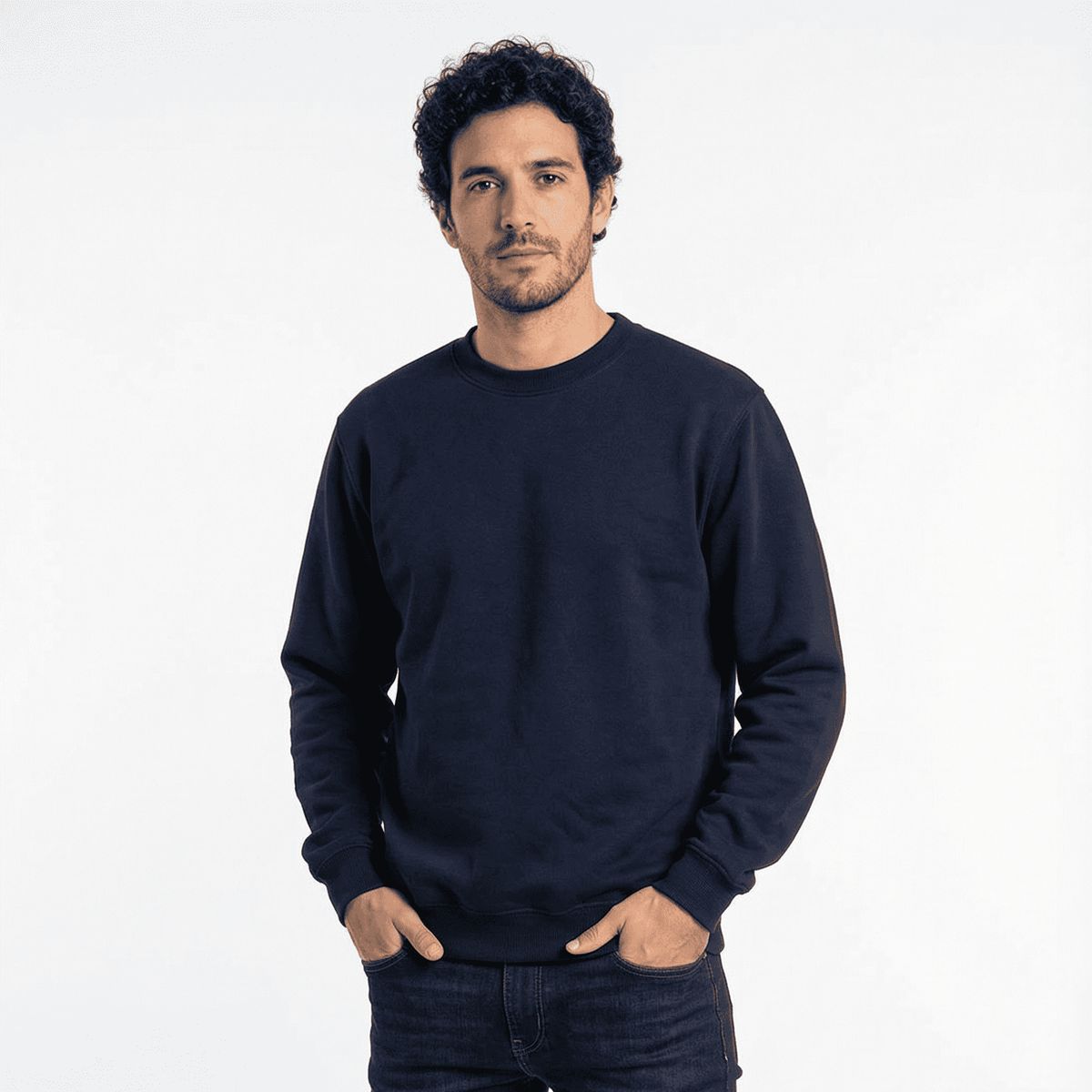 T-WORLD - Polerón Unisex Algodón Afranelado Básico Antipilling