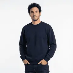 T-WORLD - Polerón Unisex Algodón Afranelado Básico Antipilling