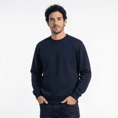 T-WORLD - Polerón Unisex Algodón Básico Afranelado Antipilling