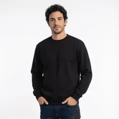 T-WORLD - Polerón Unisex Algodón Afranelado Básico Antipilling