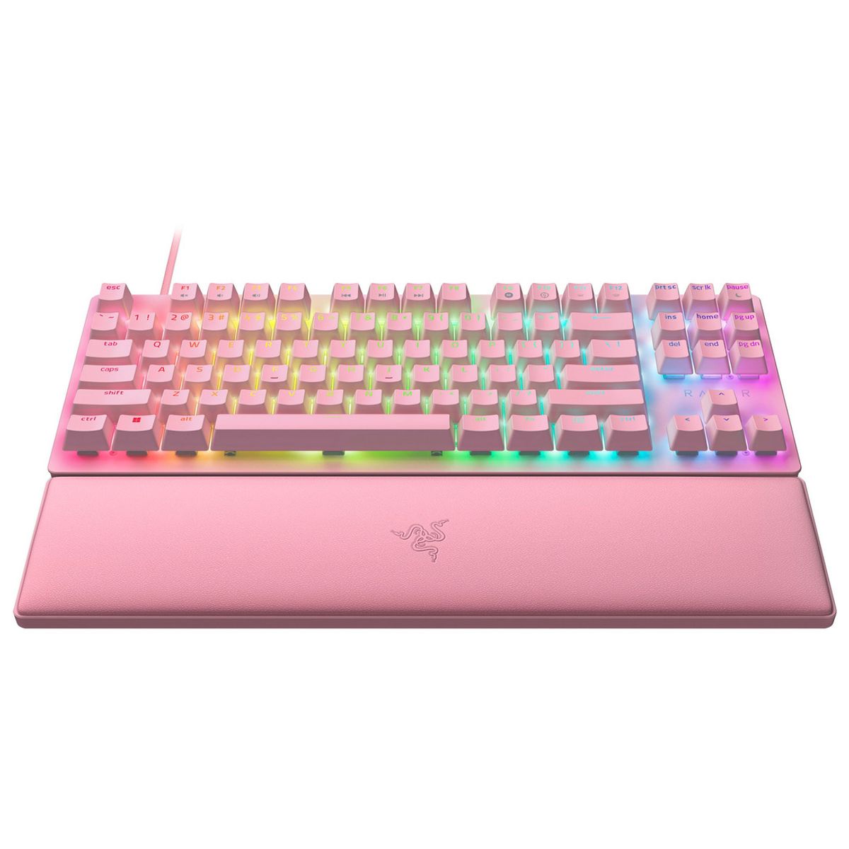 RAZER - Teclado Gamer Razer Huntsman V2 TKL Quartz Red Switch US