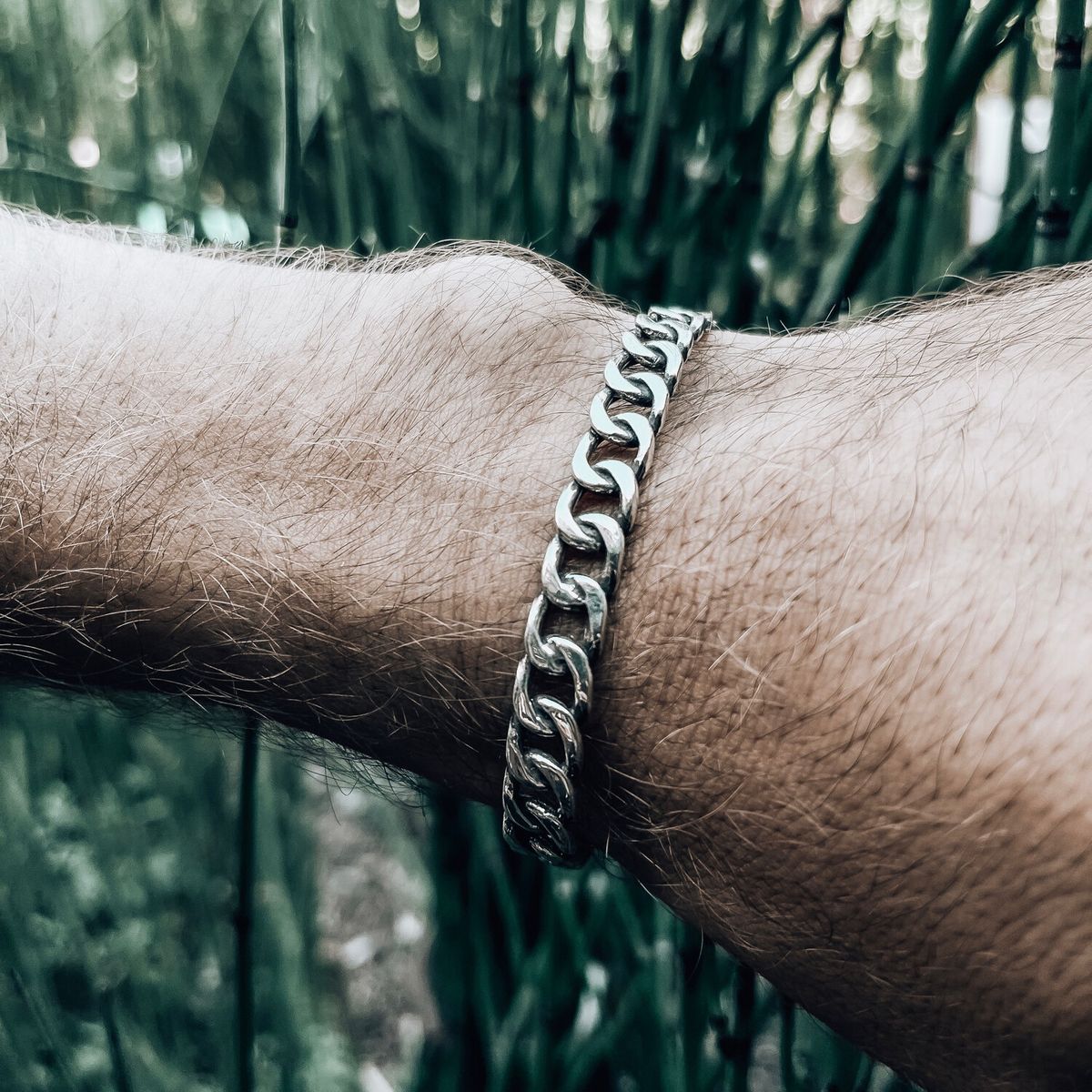 MALEVO JOYAS - Pulsera de Plata Chain