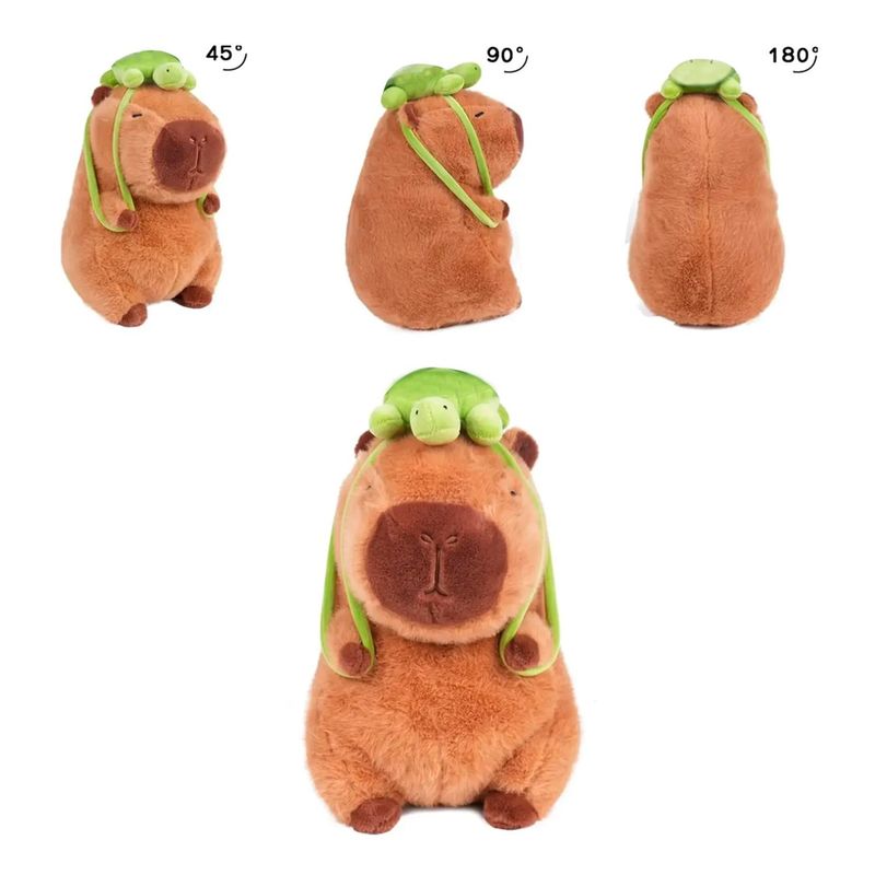 GENERICO - Juguete Peluche De Felpa De Capibara Cumpleaños Navidad