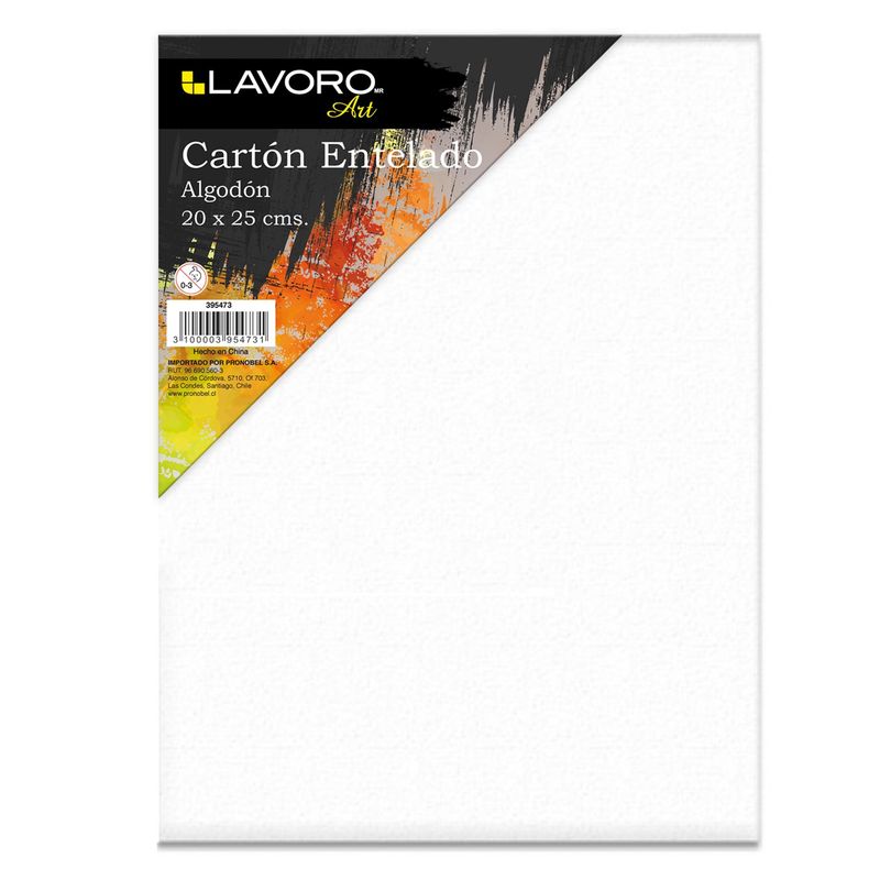 LAVORO - Cartón entelado 20x25cm