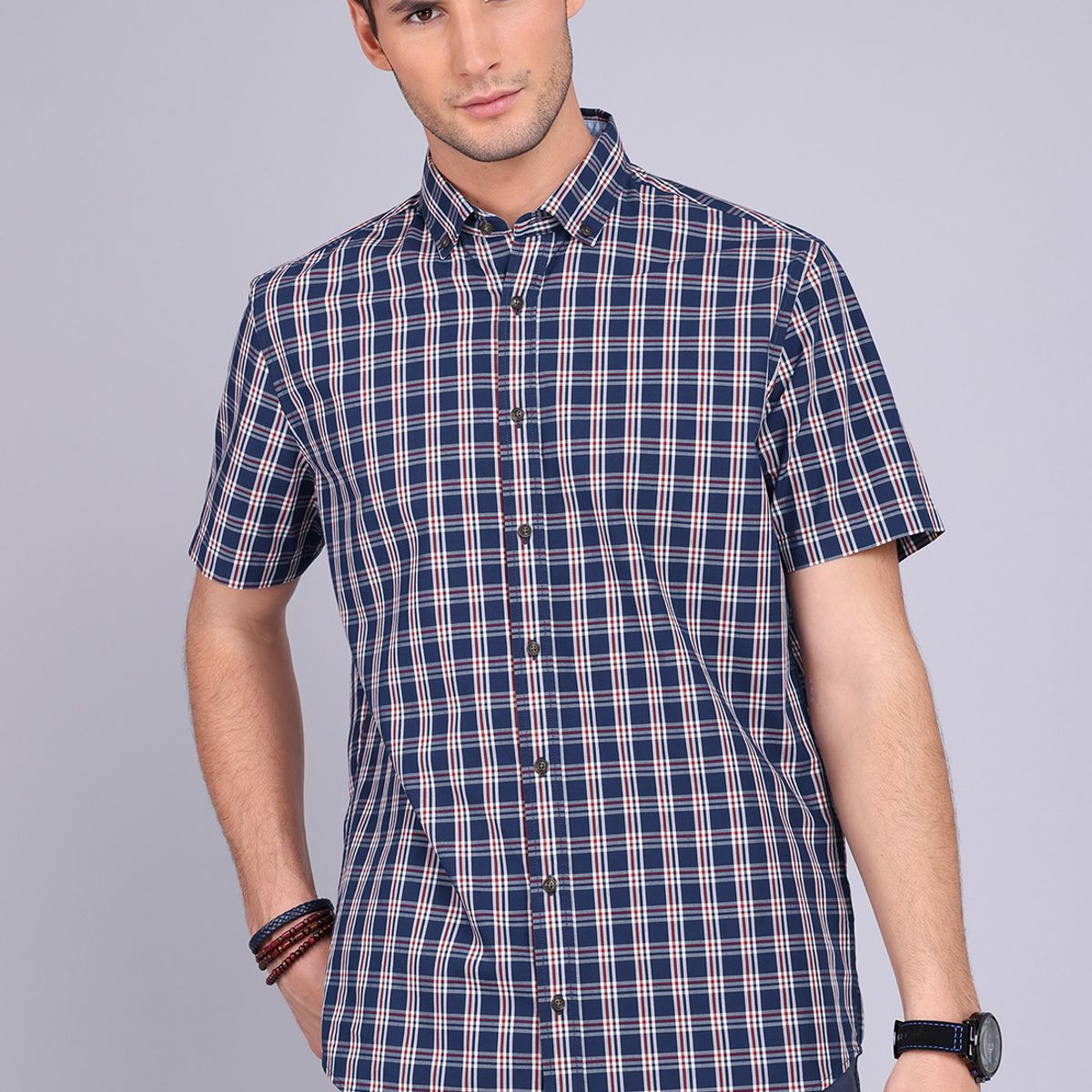 ARROW - Camisa Cuadros Manga Corta Arrow ARROW