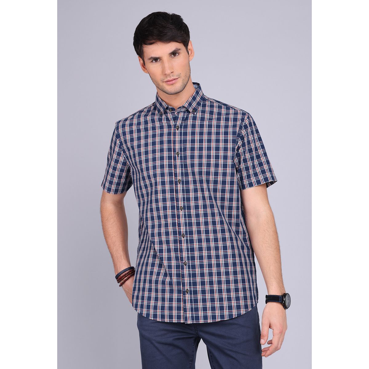 ARROW - Camisa Cuadros Manga Corta Arrow ARROW