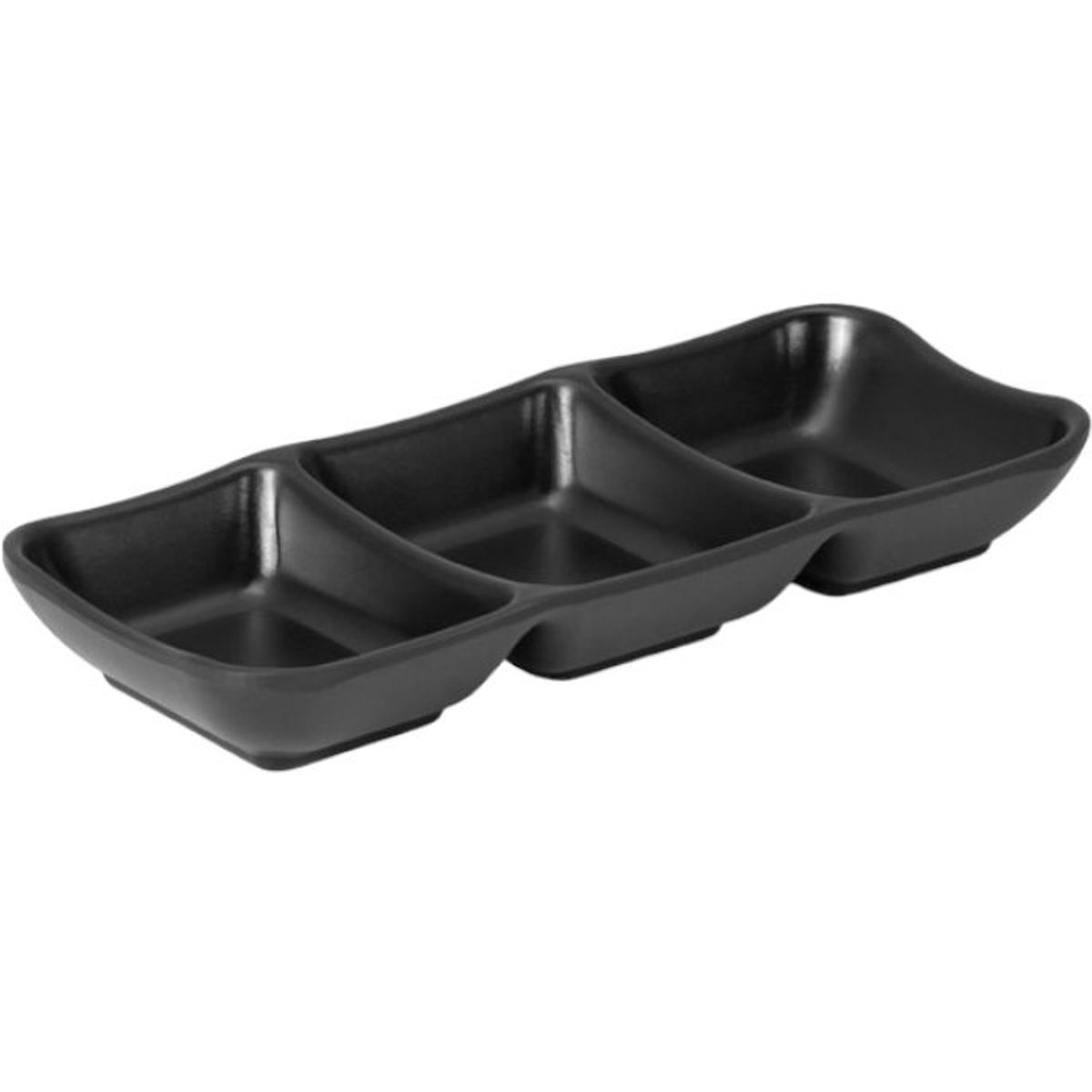 GENERICO - Bandeja Salsas Aperitivos 3 Divisiones Menaje De Mesa Abs