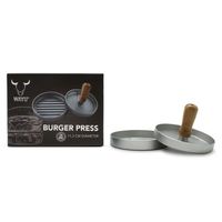 Molde y Prensa para hamburguesa