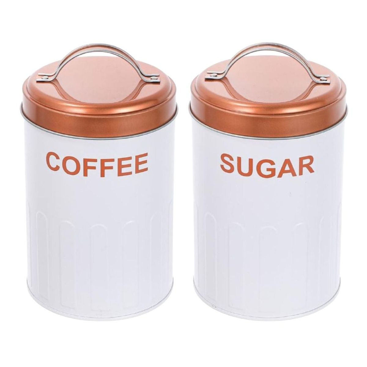 GENERICO - Pack 2 Envases Contenedores Frascos De Cocina Azucar Y Cafe