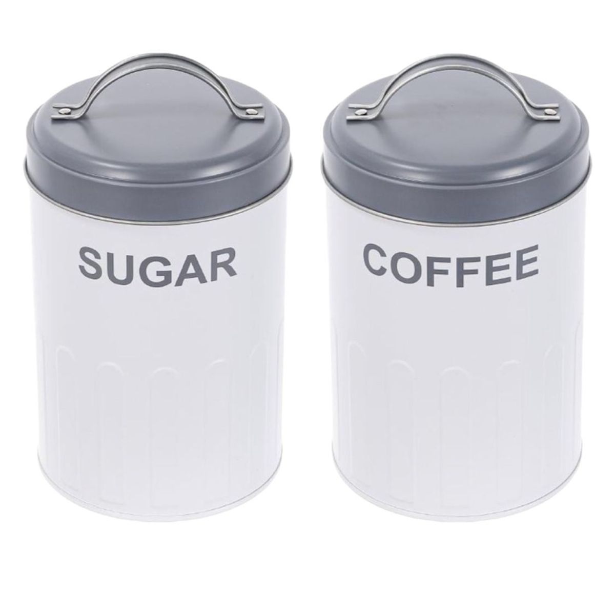 GENERICO - Pack 2 Envases Contenedores Frascos De Cocina Azucar Y Cafe