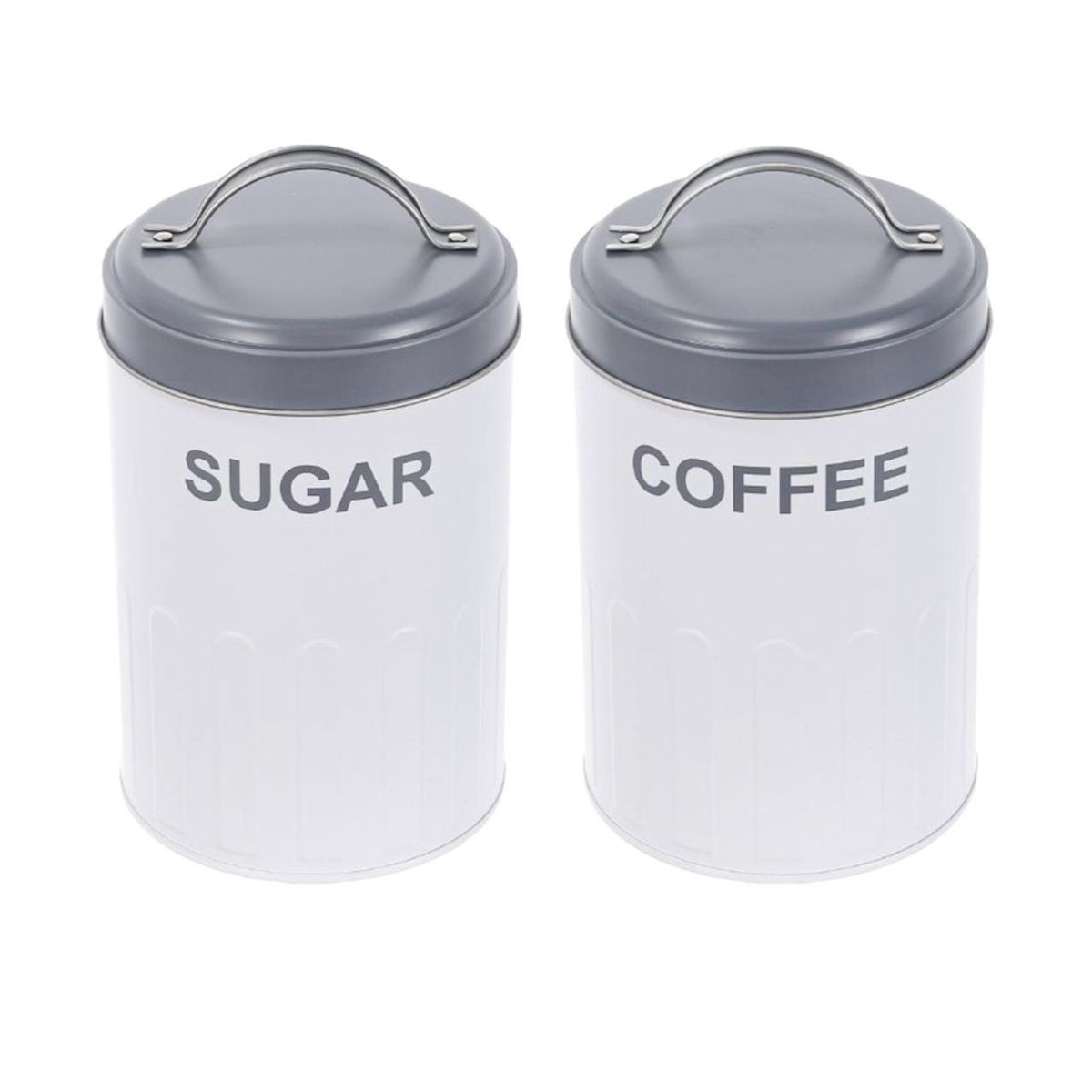 GENERICO - Pack 2 Envases Contenedores Frascos De Cocina Azucar Y Cafe