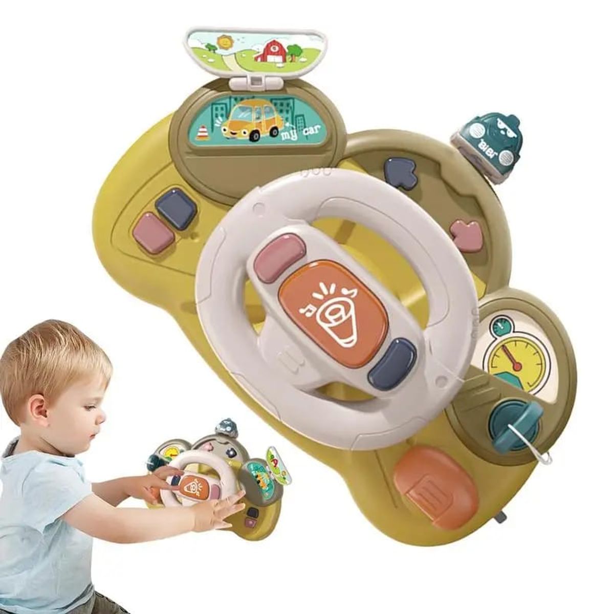 OEM - VOLANTE MUSICAL INTERACTIVO PARA NIÑOS