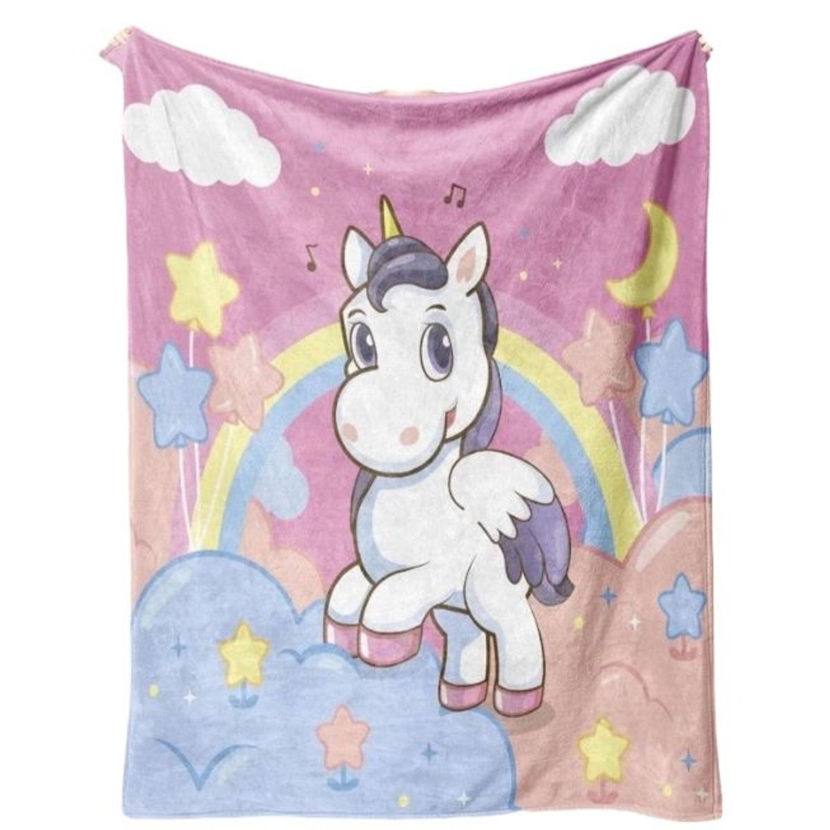 OEM - Manta Frazada Animada Para Niños Niñas Cama 140x100cm