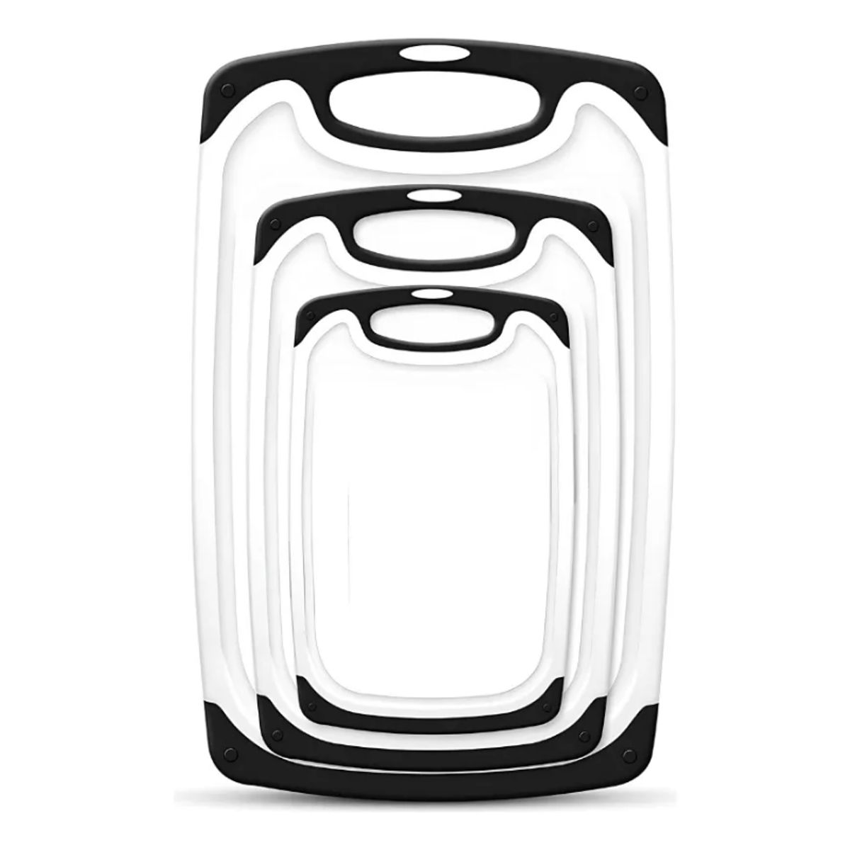 GENERICO - Set 3 Tablas Para Picar Cocina Antideslizante Para Alimentos