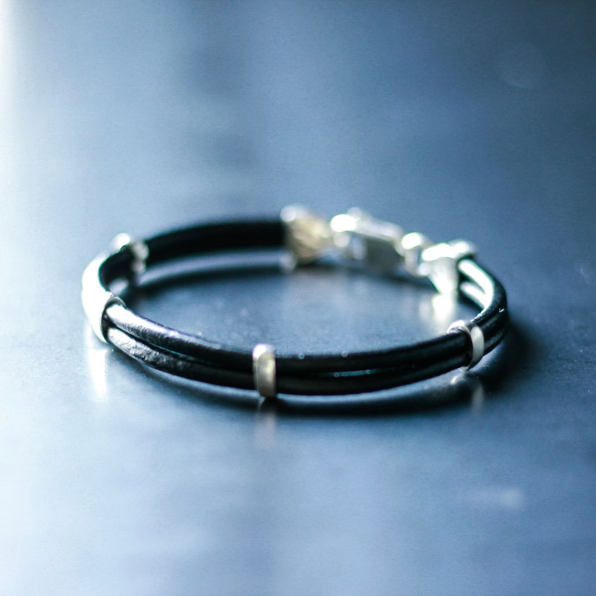 MALEVO JOYAS - Pulsera Christopher - Plata