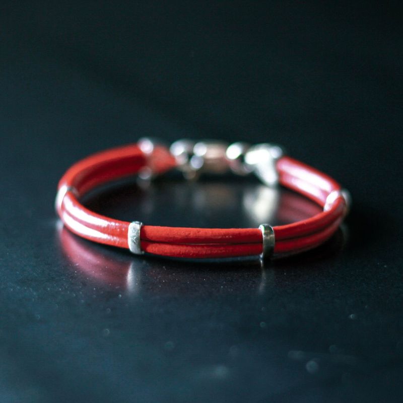 MALEVO JOYAS - Pulsera Christopher - Plata