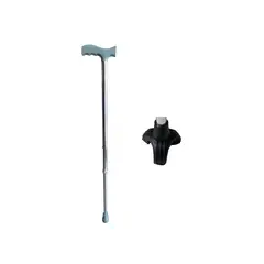 GLOMED - Pack Bastón De Apoyo Recto + Soporte Trípode Bastón