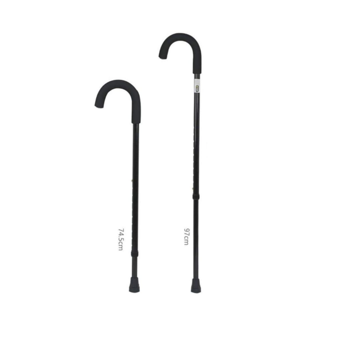 MAXCARE - Bastón De Apoyo Mango Curvo Clásico MAXCARE