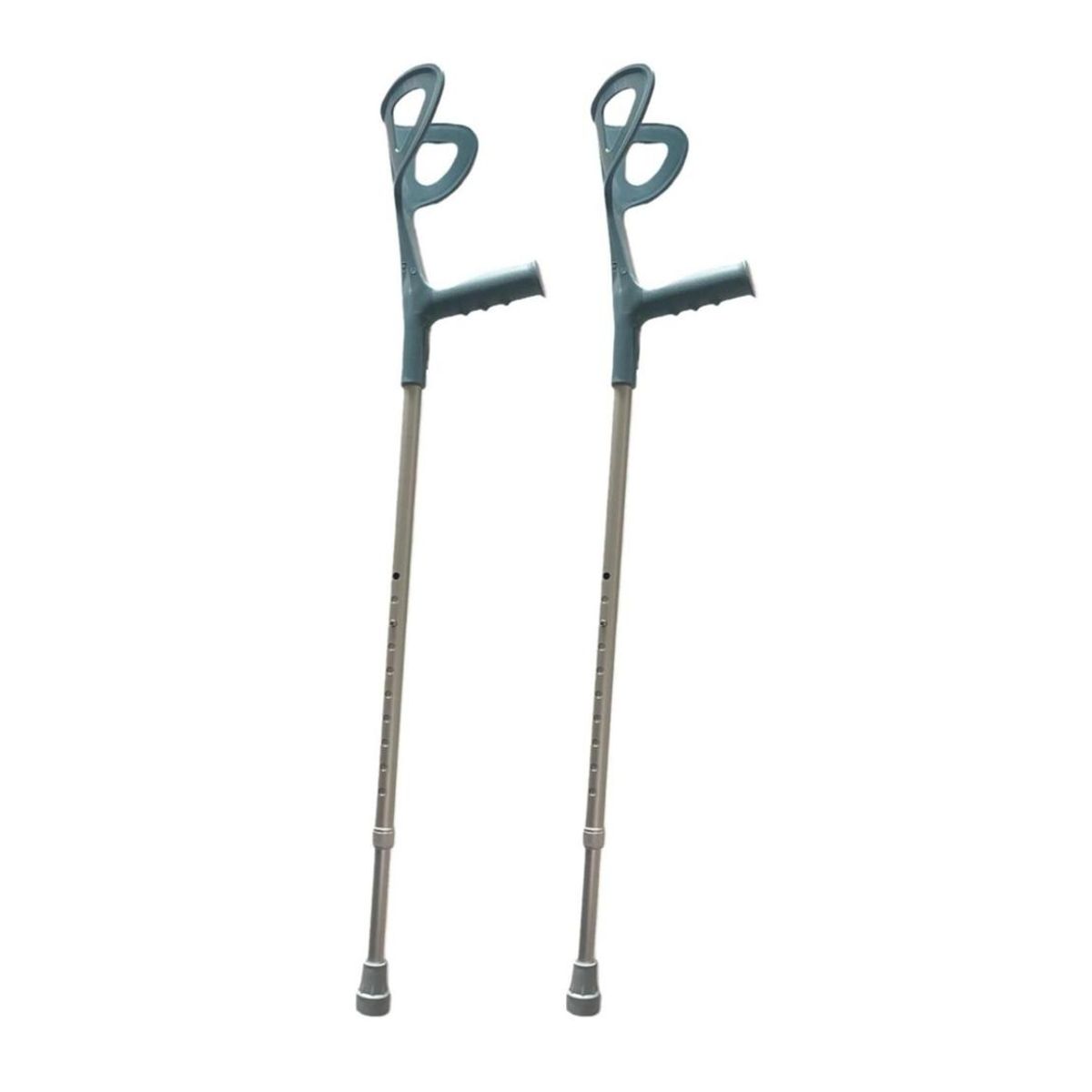 MAXCARE - Pack 2 Bastón Muleta Ortopédica Codera Fija MAXCARE