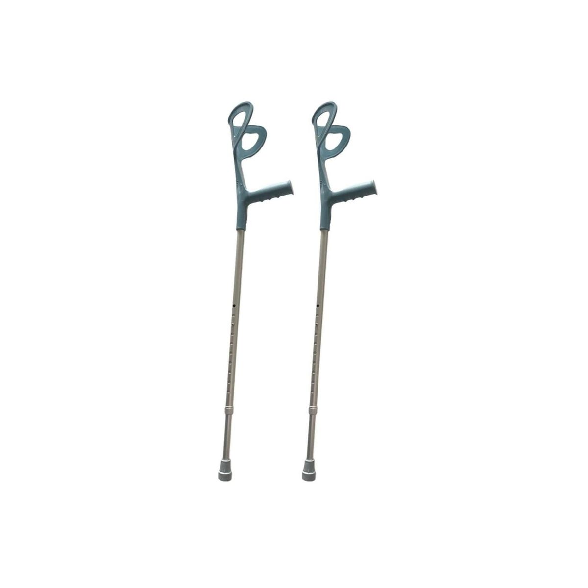 MAXCARE - Pack 2 Bastón Muleta Ortopédica Codera Fija MAXCARE