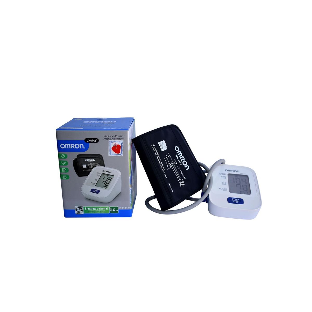 OMRON - Pack Monitor Hem7120 + Brazalete Pediátrico OMRON