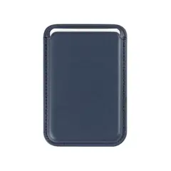 GENERICO - Billetera Tarjetero Magsafe iPhone 12 13 14 15 Azul