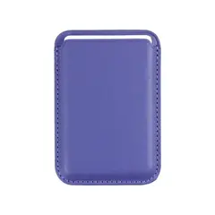 GENERICO - Billetera Tarjetero Magsafe iPhone 12 13 14 15 Lila