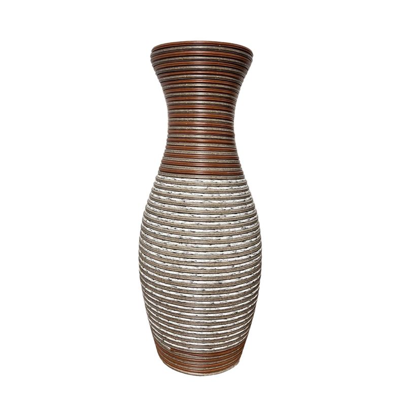 GENERICO - Florero Jarron Decorativo Florero Tejido Moderno 40cm M4