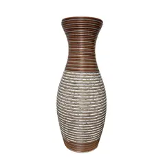 GENERICO - Florero Jarron Decorativo Florero Tejido Moderno 40cm M4
