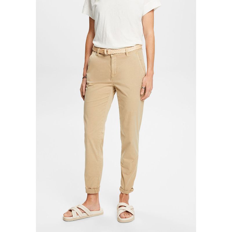 ESPRIT - Pantalón Chino Cropped Mujer Esprit ESPRIT
