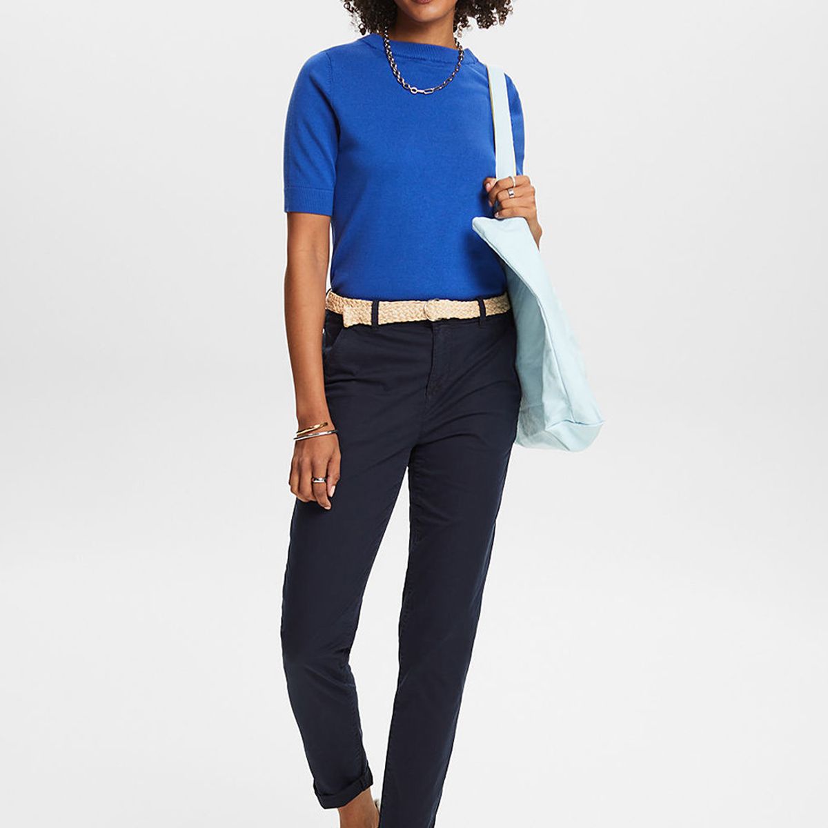 ESPRIT - Pantalón Chino Cropped Mujer Esprit ESPRIT
