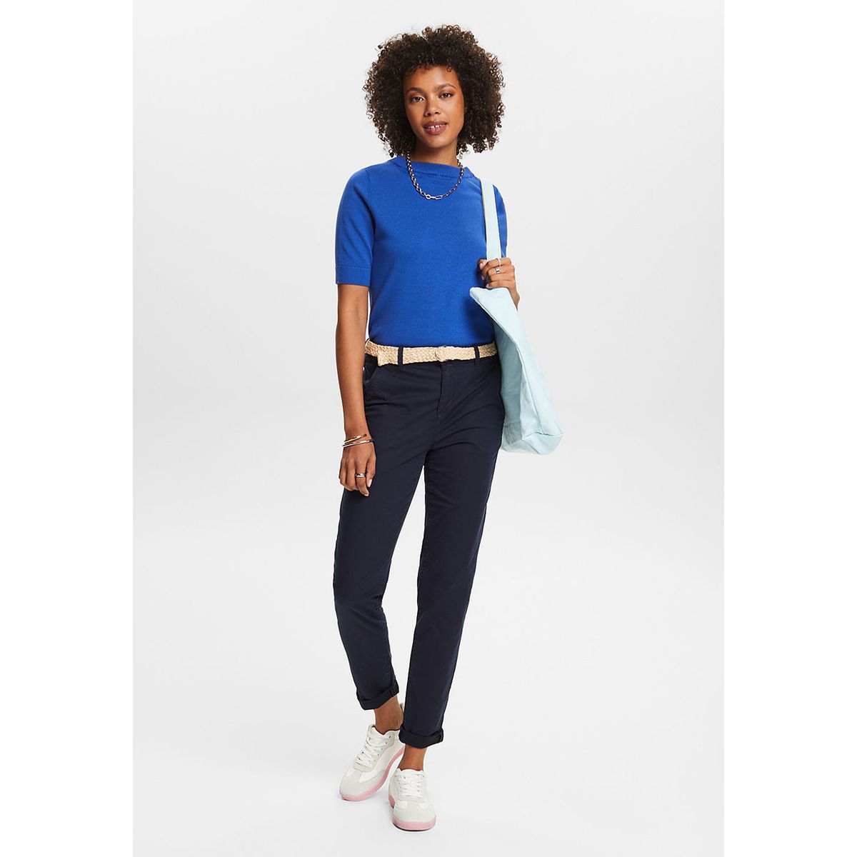 ESPRIT - Pantalón Chino Cropped Mujer Esprit ESPRIT