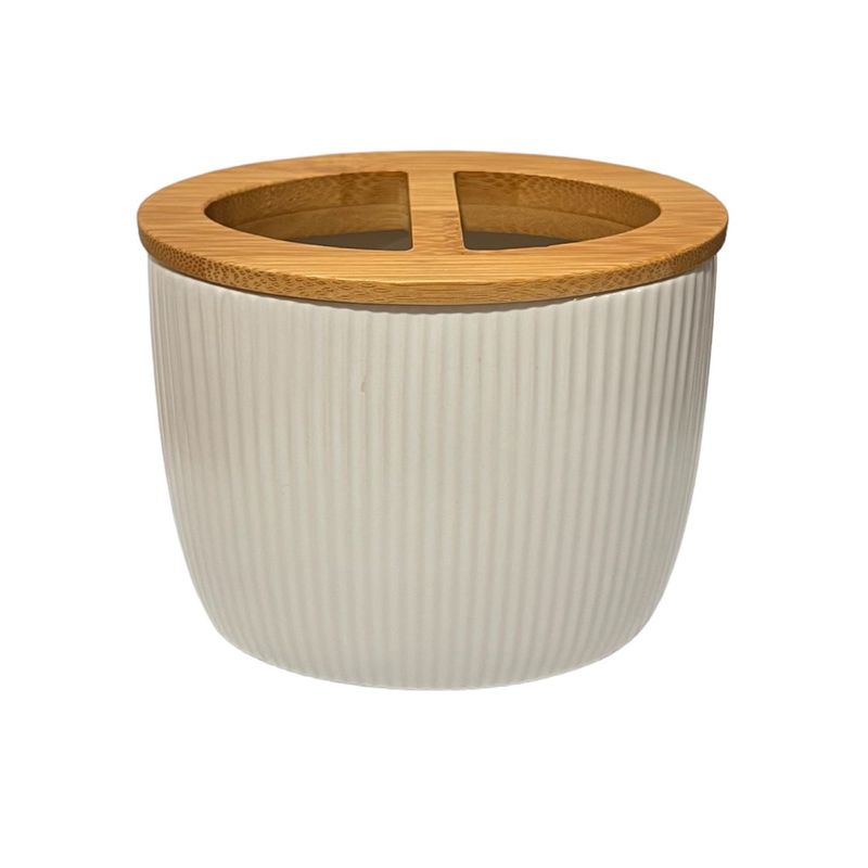 OEM - Porta Cepillo De Dientes Con Diseño Elegante Ceramica