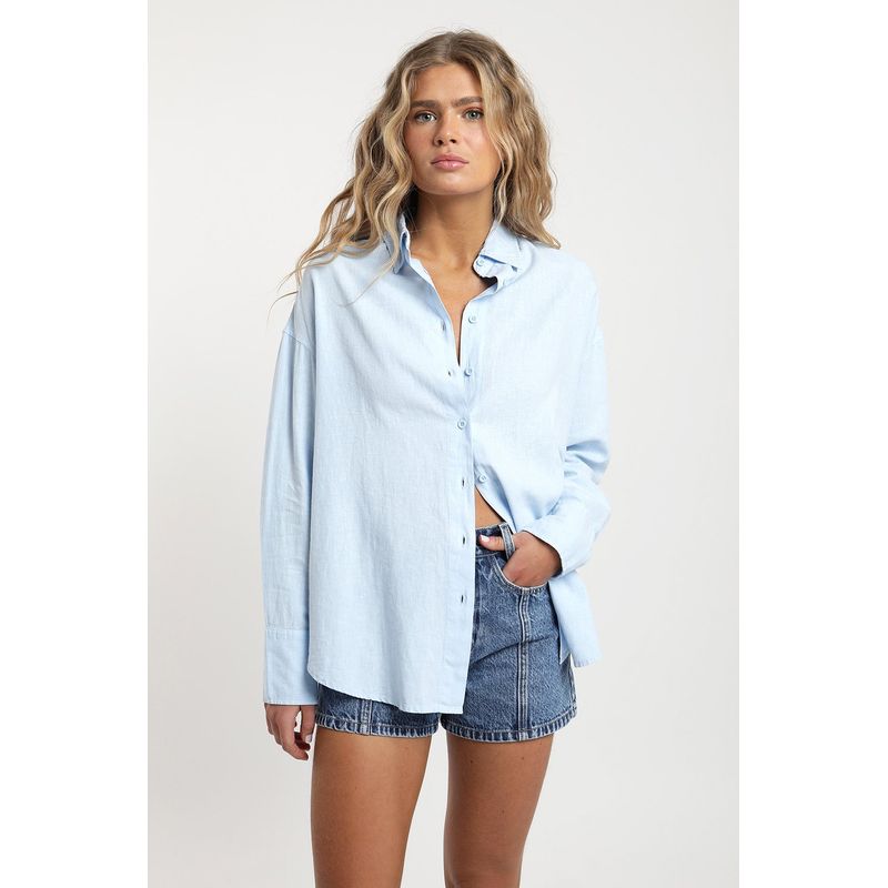 FROENS - Blusa Max celeste
